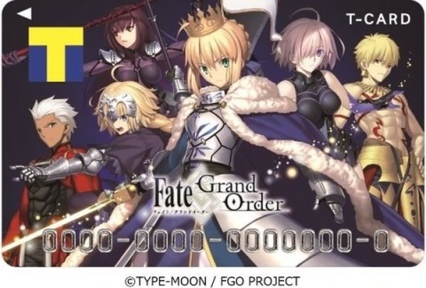 「Fate/Grand Order」デザインのTカードが登場 3月28日より発行スタート
