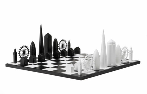ロンドンを旅してる気分 有名建築物を駒にしたチェスボードがオシャレ プリキャンニュース