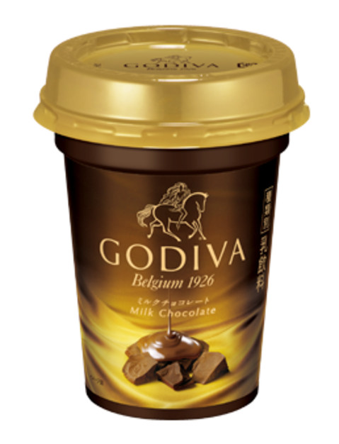 ゴディバのドリンクがコンビニ限定で発売！チルドカップで手軽に本格ミルクチョコレートが飲めちゃう♡