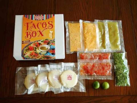 「Casa De Sarasa」のタコスを自宅で楽しめる「Tacos Box」が発売中！