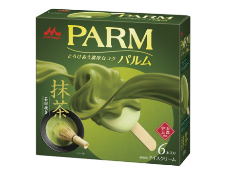 “宇治玉露”を使用！「PARM 抹茶(6本入り)」が上品な味わいにリニューアル