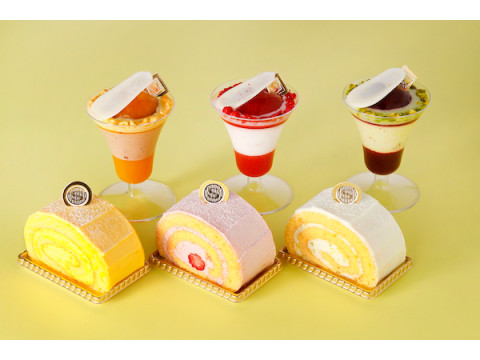 資生堂パーラーの店舗限定ケーキ「プティット クープ」「ロールケーキ」が新発売