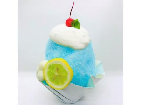 夏季限定！鞆の浦の海と夏空をイメージした青色のかき氷「瀬戸内レモネード」発売