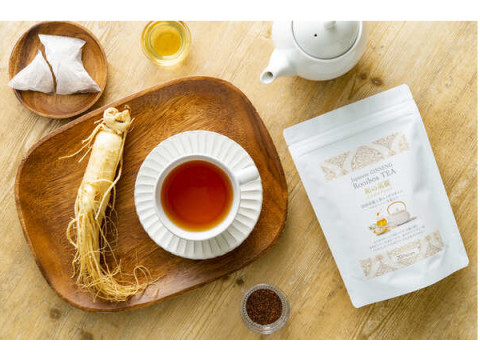 国産高麗人参を使用したオリジナル健康茶「和の高麗ルイボスブレンド」が新発売！