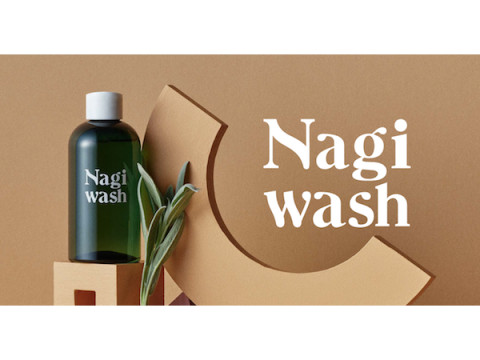 Nagiから、酵素の力で経血汚れを落とす専用洗剤「Nagi wash」が登場