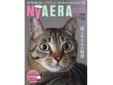 表紙は岩合光昭氏撮影の愛猫！丸ごとぎっしり猫だらけのAERA増刊号「NyAERA2022」発売