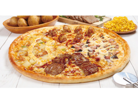 直径45cm！北海道発の宅配ピザ「テン.フォー」から「究極のミックスピザ」が登場