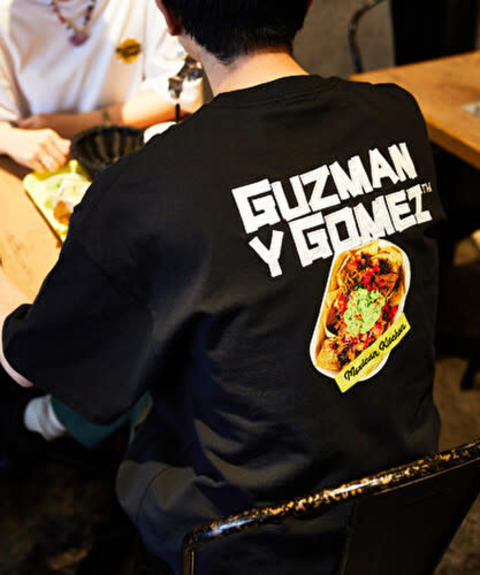 GYGコラボTシャツ「Guzman.G TEE」黒