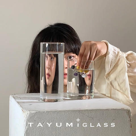 ガラスアクセサリー「TAYUMi」のビジュアル