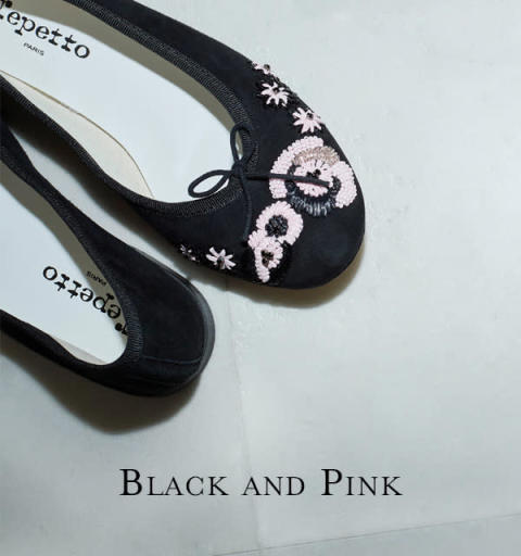 Repettoの「Black and Pink Collection」