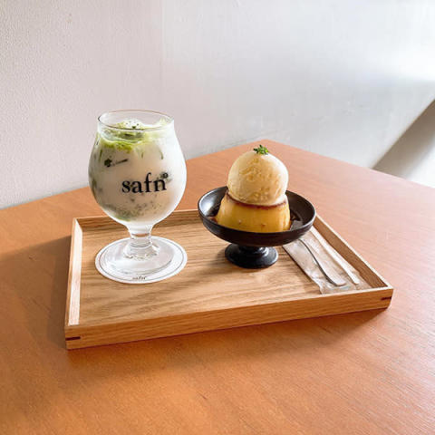 KAIKA 東京 by THE SHARE HOTELSに併設されているカフェ「safn°」
