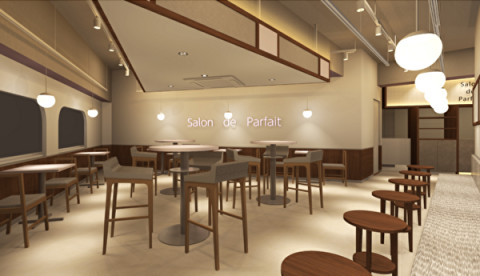 Salon de Parfait by UNI COFFEE ROASTERY、店内