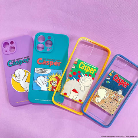 「サンキューマート × キャスパー」では、大人気のiPhoneケースも2種類のデザインで展開