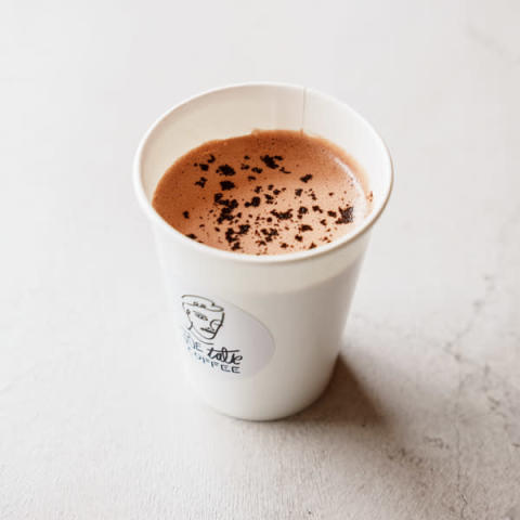 「JOE TALK COFFEE」の「ホットチョコレート」
