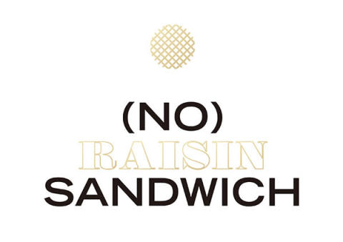 お菓子ブランド「（NO）RAISIN SANDWICH」のロゴ