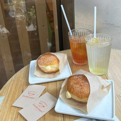 大阪にある「foodscape! BAKERY」で人気のベルリン風ドーナッツ