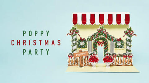 POPPYの「POPPY CHRISTMAS PARTY」のビジュアル写真