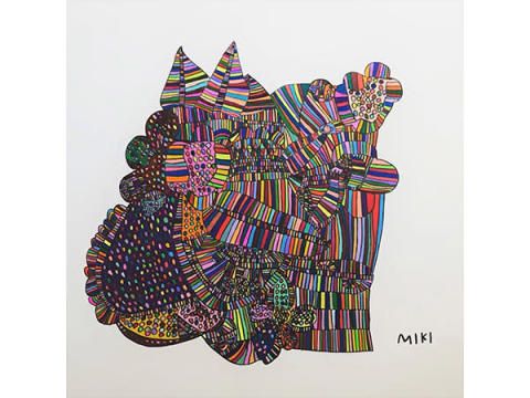 【兵庫県神戸市】150色もの色鉛筆を操るダウン症のアーティスト「MIKI/髙田美貴」の作品展開催