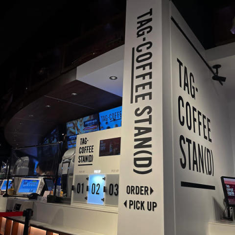 TAG-COFFEE STAN（D）の看板
