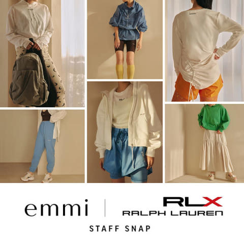 emmiが「RLX Ralph Lauren」のポップアップを開催