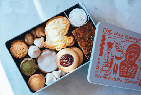 東京・恵比寿のコーヒースタンド「JOE TALK COFFEE」の「1st anniversary クッキー詰め合わせ」