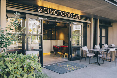 東京・中目黒の熟成蜜芋スイーツ専門店「& OIMO TOKYO CAFE」の外観