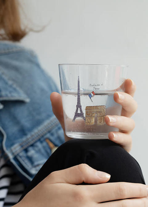 「rihka」の『Balade à Paris』のオリジナルグラス