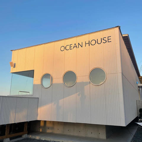 福岡のレストラン「OCEAN HOUSE オーシャンハウス」の外観