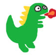 🇰🇷緑の恐竜🦖