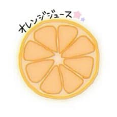 オレンジジュースのアイコン画像