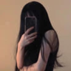 黒髪ロングのアイコン画像