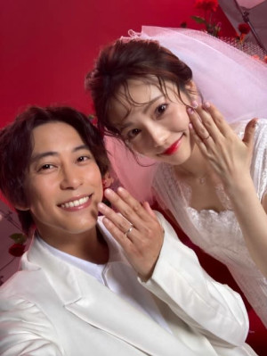 佐野岳＆島崎遥香の“結婚生活”にABEMAで密着　指輪見せる幸せ2ショットで報告