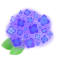 紫陽花のアイコン画像